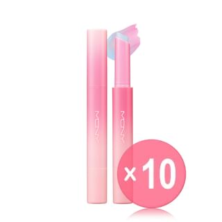 MQNY - Taper Candle Melting Balm - 7 Colors 10pcs Bundle Set #07 Pink Ocean x 10 pcs