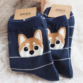 Oz Garden Dog Print Socks oz garden kopen in de aanbieding