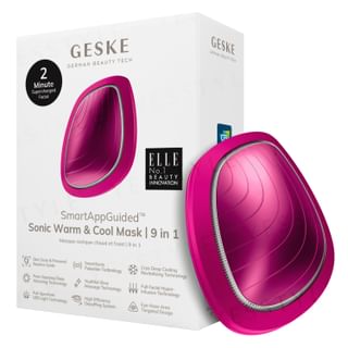 GESKE - 9 In 1 Magenta Sonic Warm & Cool Mask 1 set