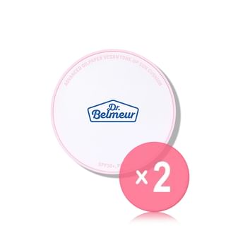 THE FACE SHOP - Dr. Belmeur Advanced Oilpaper Vegan Tone-Up Sun Cushion 2pcs Bundle Set 13g x 2 pcs