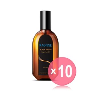 RAONNE - Black Argan Vegan Hair Oil 10pcs Bundle Set 100ml x 10 pcs