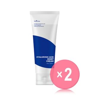 Isntree - Hyaluronic Acid Moist Cream 2pcs Bundle Set 2022 Version - 100ml x 2 pcs