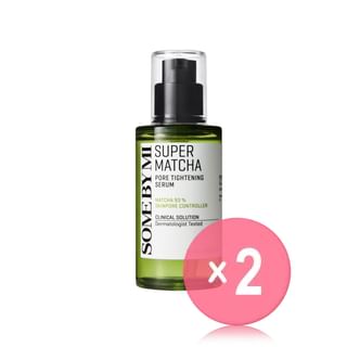 SOME BY MI - Super Matcha Pore Tightening Serum 2pcs Bundle Set 2025 Version - 50ml x 2 pcs