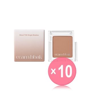 ccam bbak - Mood TOK Single Shadow Matte - 15 Colors 10pcs Bundle Set #M08 Hazelnut Butter x 10 pcs
