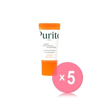 Purito SEOUL - Daily Soft Touch Sunscreen Mini 2024 Version 5pcs Bundle Set 15ml x 5 pcs