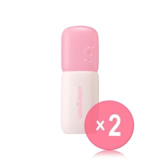 colorgram - Nude Blur Tint - 18 Colors 2pcs Bundle Set 2026 Version - #17 Ripen Peach x 2 pcs