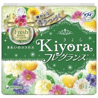 Unicharm Kiyora Sofy Fresh Sanitary Napkin 14Cm No Wing 72 Pcs unicharm kopen in de aanbieding