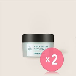 THANK YOU FARMER - True Water Deep Cream 50ml 2pcs Bundle Set 50ml x 2 pcs