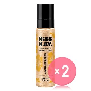 Miss Kay - Hair & Body Shimmer Mist – Aloha Beaches 2pcs Bundle Set 100ml x 2 pcs
