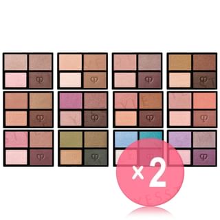 Cle de Peau Beaute - Eye Color Quad 2pcs Bundle Set
