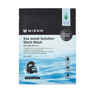 Mizon Seaweed Solution Black Mask 25G X 1Pc mizon kopen in de aanbieding Mizon Seaweed Solution Black Mask 25G X 1Pc mizon kopen in de aanbieding