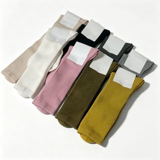 Plain Long Socks