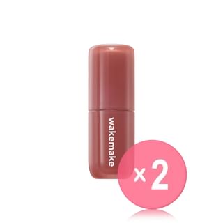 WAKEMAKE - Waterful Glow Tint - 12 Colors 2pcs Bundle Set #13 Leather Sand x 2 pcs