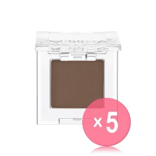 MISSHA - Modern Shadow NEW Matte - 16 Colors 5pcs Bundle Set #115 Smoke Oak x 5 pcs