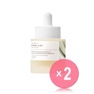 SKIN1004 - Lab in Nature Madagascar Centella Retinol 0.2 Boosting Shot Ampoule 2pcs Bundle Set 30ml x 2 pcs