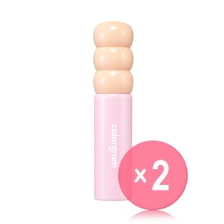 colorgram - Fruity Glass Tint - 17 Colors 2pcs Bundle Set #05 Sweet Persimmon x 2 pcs