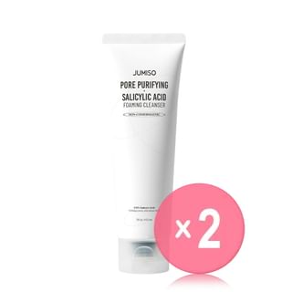 JUMISO - Pore Purifying Salicylic Acid Foaming Cleanser 2pcs Bundle Set 2024 Version - 120g x 2 pcs