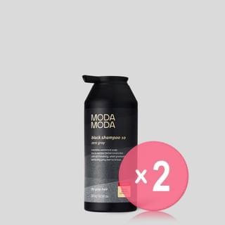 MODAMODA - Zero Gray Black Shampoo 10 2pcs Bundle Set 300g x 2 pcs
