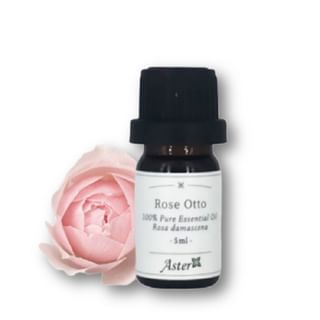 Aster Aroma - Rose Otto 100% Pure Essential Oil 5ml