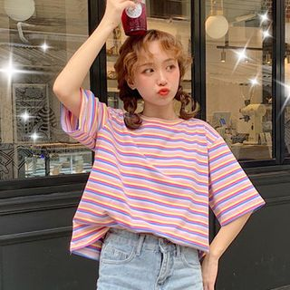 Velero Striped Short Sleeve T Shirt velero kopen in de aanbieding