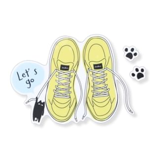 With Cat Series Decorative Iron-on Patch Shoes 1 pc