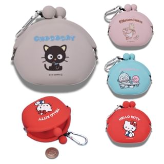 Sanrio Characters POCHI Silicone Multi-Use Organizer Pouch / Coin Purse