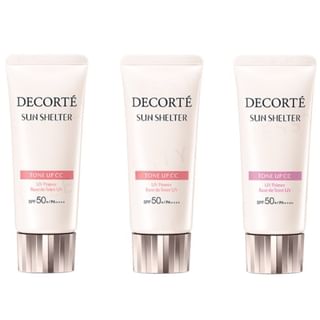 Kose - DECORTE Sun Shelter Tone Up CC SPF 50+ PA++++ 10 Lavender Rose - 32ml