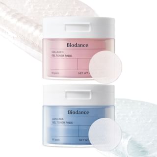 Biodance - Bundle: Collagen Gel Toner Pads + Cera-nol Gel Toner Pads 2 pcs