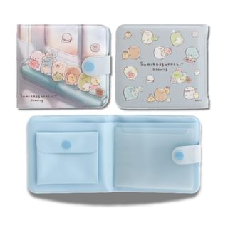 Sumikko Gurashi Buckled Plastic Folded Wallet 90×95×10mm