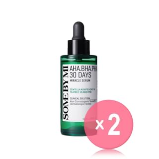 SOME BY MI - AHA, BHA, PHA 30 Days Miracle Serum 50ml 2pcs Bundle Set 2024 Version - 50ml x 2 pcs