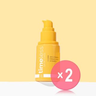 Timeless Skin Care - 20% Vitamin C + E Ferulic Acid Serum Trial 2pcs Bundle Set