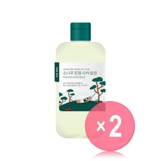 ROUND LAB - For Men Pine Calming Cica Lotion 2pcs Bundle Set 200ml x 2 pcs