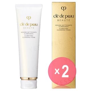 Cle de Peau Beaute - Clarifying Cleansing Foam 2pcs Bundle Set 140g x 2 pcs