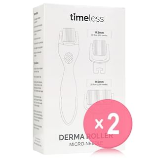 Timeless Skin Care - Derma Roller Micro Needle Kit 2pcs Bundle Set 1 set x 2 pcs