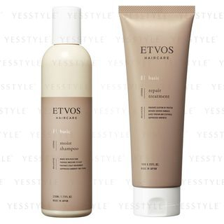 Etvos Hair Care Debut Set Moist Shampoo 230Ml Repair Treatment 180G 2 Pcs etvos kopen in de aanbieding