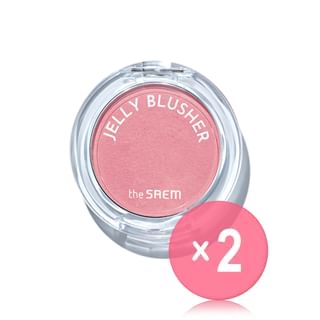 The Saem - Jelly Blusher -11 Colors 2pcs Bundle Set #PK01 Sweet Petal x 2 pcs