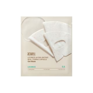 acwell - Licorice pH Balancing Real Toning Capsule Gel Mask 34g x 1 sheet