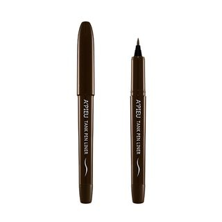 Apieu Tank Pen Liner Brown apieu kopen in de aanbieding Apieu Tank Pen Liner Brown apieu kopen in de aanbieding