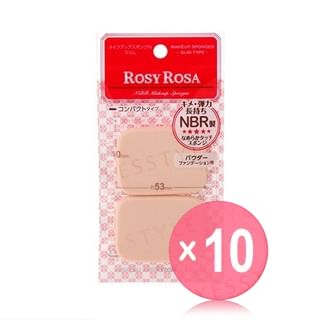 Chantilly - Rosy Rosa Make Up Sponge N Slim 10pcs Bundle Set 2 pcs x 10 pcs