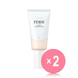 mixsoon - PDRN Collagen Tinted Moisturizer - 10 Colors 2pcs Bundle Set #10 Ease x 2 pcs