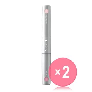 Dear.A - Blush & Beam Dual Stick - 3 Colors 2pcs Bundle Set #02 Lilac Pink & Pink Glow x 2 pcs