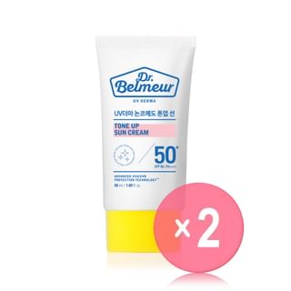 THE FACE SHOP - Dr. Belmeur UV Derma Tone Up Sun Cream 2pcs Bundle Set 50ml x 2 pcs