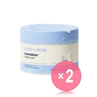HOLIKA HOLIKA - Less On Skin PantheBible Vegan Pad 2pcs Bundle Set 100 pads x 2 pcs