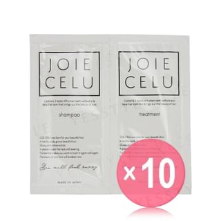 JOIE CELU - Moist Shampoo & Treatment Trial Set 10pcs Bundle Set 10g x 2 x 10 pcs
