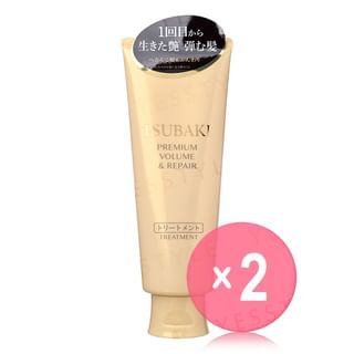 Shiseido - Tsubaki Premium Volume & Repair Treatment 2pcs Bundle Set 160g x 2 pcs