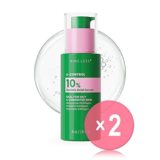 NINELESS - A-Control 10% Azelaic Acid Serum 2pcs Bundle Set 2026 Version - 30ml x 2 pcs
