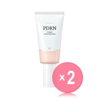 mixsoon - PDRN Collagen Tinted Moisturizer - 10 Colors 2pcs Bundle Set #17 Bare x 2 pcs