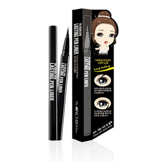 The Orchid Skin Lasting Pen Liner 01 Urban Chic Deep Black 05G the orchid skin kopen in de aanbieding