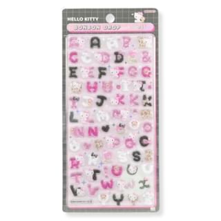 Sanrio Hello Kitty BONBON DROP moji 3D Decorative Stickers Cool Tone 95×170×5mm