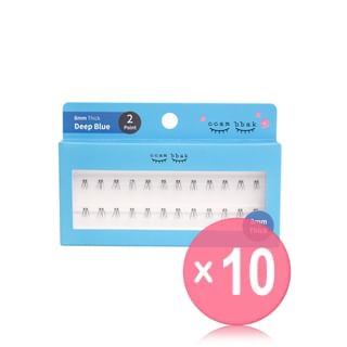 ccam bbak - Original Eyelash 2 Points - 13 Types 10pcs Bundle Set 8mm Thick x 10 pcs